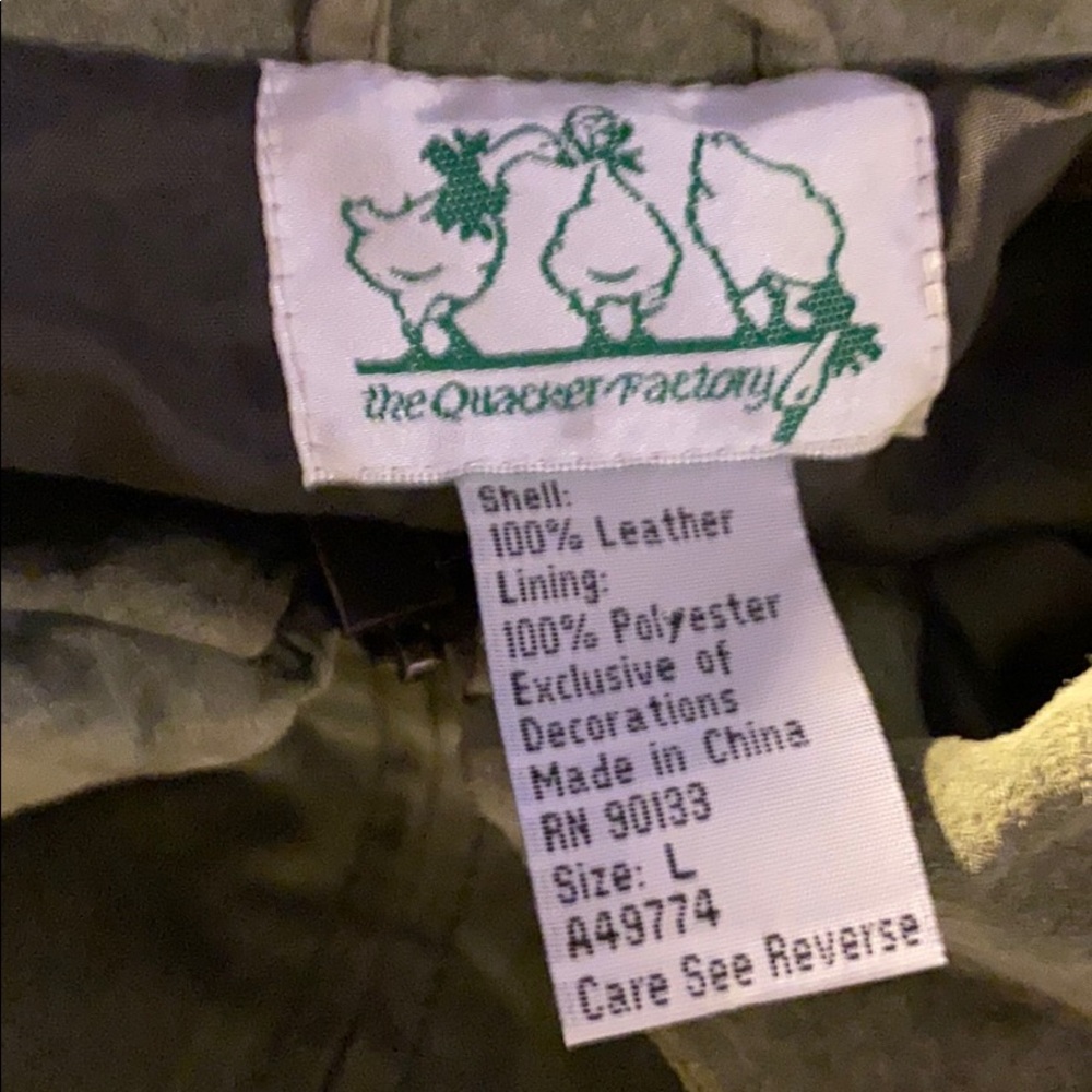 Quacker factory leather jacket - Picture 4 of 4